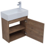 Мебель для ванной Aquanet Nova Lite 50 дуб рустикальный (с дверецей)