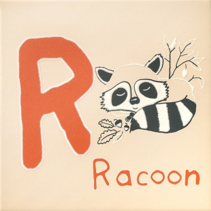 Декор OS\A234\5011 Зоопарк R бежевый (20см*20см*6,9мм) (10шт/0,4м2) , шт