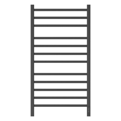 Полотенцесушитель электрический Point Вега PN71850B П12 500x1000, диммер справа, черный