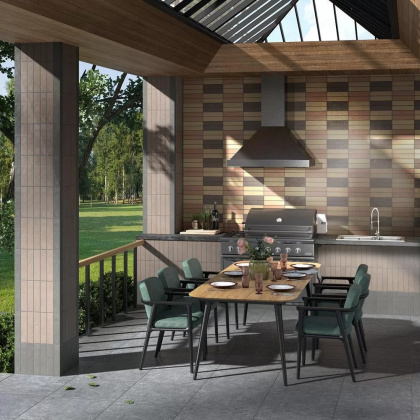 Роверелла серый матовый обрезной 60x119,5x2