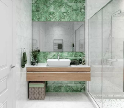 GT2575/008 Плита Настенная Bienalle_GT Зелен. _ 25*75_60,84/1