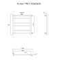 Полотенцесушитель Аспект ПМ 3 50*60*50 (ЛЦ6) Полотенцесушитель Аспект ПМ 3 50*60*50 (ЛЦ6)