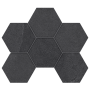 Мозаика LN04/TE04 Hexagon 25x28,5 непол, (1 шт)