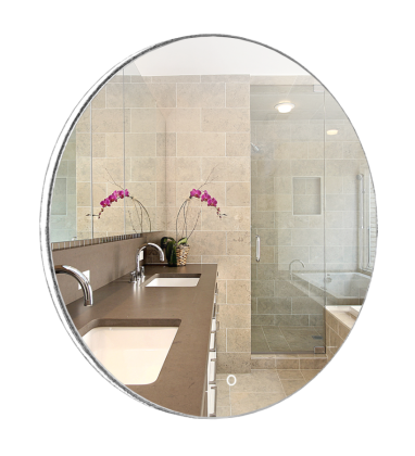 Зеркало Creto Bella d65см сенсорное с LED-подсветкой