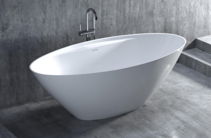 Ванна из искусственного камня Salini S-Sense Diva  178х85,5 глянцевая,102211G