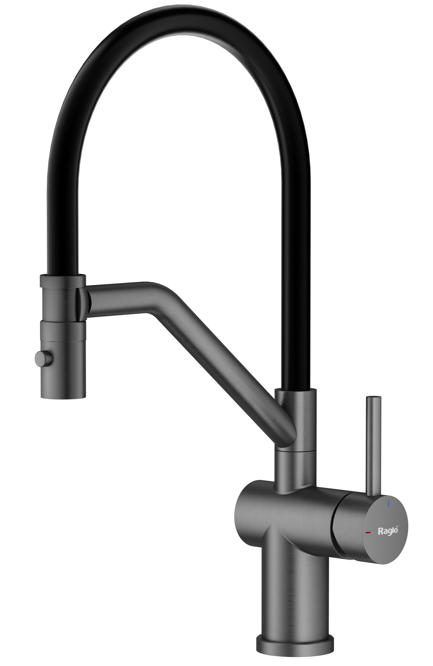 Смеситель Raglo для кухни со съемным гибким изливом, с магнитным фиксатором излива R86.41.09