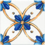 Декор STG\А455\5232 Капри Майолика 20*20 (1уп/30шт), шт Декор STG\А455\5232 Капри Майолика 20*20 (1уп/30шт), шт