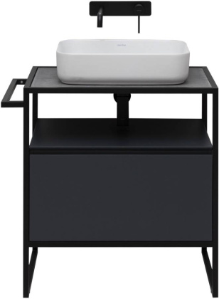 Тумба под раковину Allen Brau Priority 70 1.31001.AM антрацит матовый