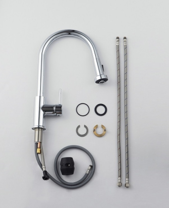 Смеситель Timo Saona 2316/00FL с выдвижной лейкой