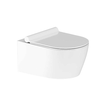 IS110138.DX77C1700 ErgoFi Инсталляция с клавишей L черн мат с подвесным унитазом Jupiter без ободка с сид м