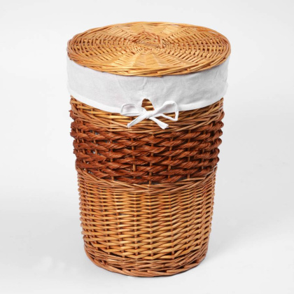 Main WB-410-S Плетеная корзина для белья с крышкой Main WB-410-S Плетеная корзина для белья с крышкой