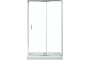 Душевая дверь Aquanet SD-1100A 110, прозрачное стекло