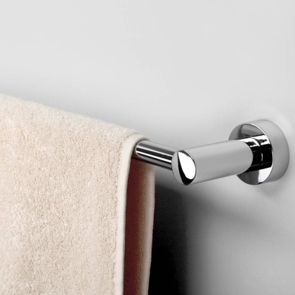 Держатель полотенец одинарный Donau, 64,5х4,5х7,8 см, хром, K-9430