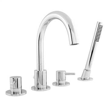 Смеситель для ванны на 4 отверстия OMNIRES Y Y1232CR (хром)