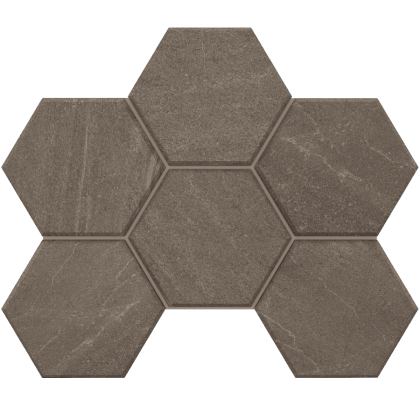 Мозаика GB03 Hexagon 25x28,5 непол.
