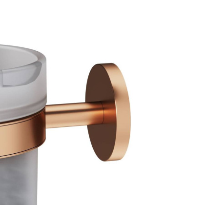 Стойка с туалетной щеткой, розовое золото A85A33344