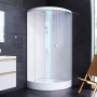 Душевая кабина Am.Pm, 90х90, стекло прозрачное, профиль Белый Душевая кабина Am.Pm, 90х90, стекло прозрачное, профиль Белый