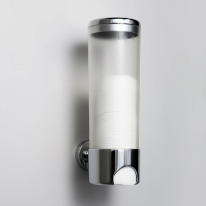 Диспенсер для ватных дисков, 7,5х22х10,7 см, хром, K-1079