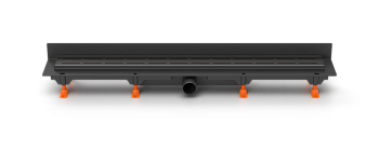 Душевой лоток 95 см Creto Walkway CRE-950 WB-P с решеткой, черный