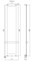 Полотенцесушитель электрический Allen Brau Infinity 180x44 с рейлингом и креплением, черный браш Полотенцесушитель электрический Allen Brau Infinity 180x44 с рейлингом и креплением, черный браш