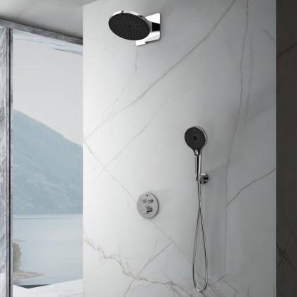 Душевой комплект Inspire VSFW-3I22MT5CH встраиваемый, термостат, двухрежимный, хром