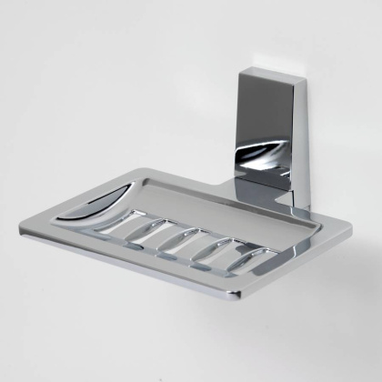 Мыльница решетка Lopau, 13х7х10,5 см, хром, K-6069