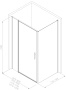 Душевой уголок Allen Brau Priority 120x80 3.31031.00 + 3.31040.00 хром