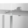 Душевая дверь CRISTALLO, раздвижная с функцией soft close, 140х210, брашированный никель, упаковка 1/2 Душевая дверь CRISTALLO, раздвижная с функцией soft close, 140х210, брашированный никель, упаковка 1/2