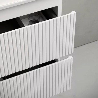 Тумба подвесная SANCOS Snob T 790х445х500, c двумя ящиками оснащенными доводчиками, Bianco, арт.SNT80W