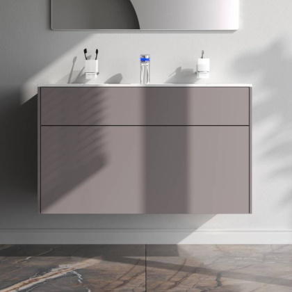 База под раковину подвесная, 60х100,8х49,2 см, серая, M50AFHX1003EGM