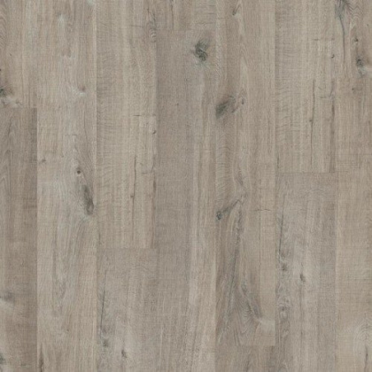 Виниловый ламинат Quick-Step Дуб хлопковый т-серый пилёный PUCL40106 (7шт/2,22м2) 1510*210*4,5, м2