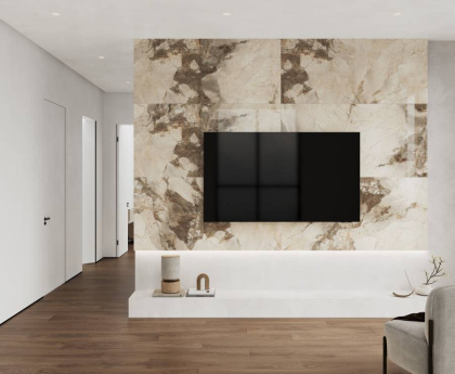 Exence Beige Керамогранит бежевый 80х160 полированный