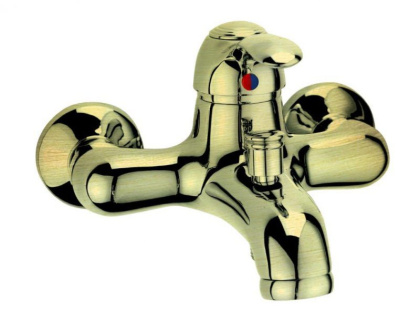 LIRA-C-VDM1-03 Смеситель для ванны и душа, золото