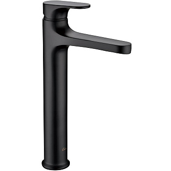 Смеситель для умывальника высокий SPECTRE черный матовый