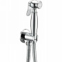 CZR-U-IFSC1-01 Гигиенический душ со шлангом 120см и штуцером с держателем, хром CZR-U-IFSC1-01 Гигиенический душ со шлангом 120см и штуцером с держателем, хром