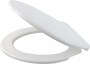 Сиденье для унитаза Antibacterial, 5х41х47,5 см, белое, A6551 AlcaPlast