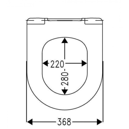 Leon тонкое сиденье дюропласт SC