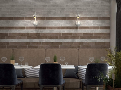 Плитка настенная 2907 Маттоне бежевый 8,5*28*9 (41шт/1,02м2), м2 Плитка настенная 2907 Маттоне бежевый 8,5*28*9 (41шт/1,02м2), м2