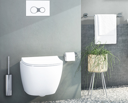 Origin Держатель рулона туалетной бумаги, цвет хром