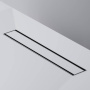 W02SC-U11-050-04BM PrimeFlow Трап для душа линейный универс затвор Tile 50см цвет черн мат