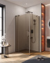 SLIDER-AH-1-100-100/110-GRIGIO-BORO Душевой уголок