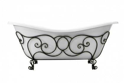 Кованая подставка для ванны "Бостон" (патина)