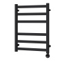 Полотенцесушитель электрический Point Меркурий PN83156BE П6 500x600 левый/правый, черный Полотенцесушитель электрический Point Меркурий PN83156BE П6 500x600 левый/правый, черный