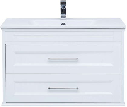 Тумба под раковину Aquanet Бостон М 100 белый