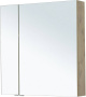 Зеркало-шкаф Aquanet Алвита New 80 дуб веллингтон белый