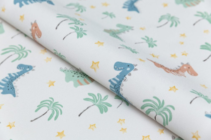 Обои виниловые Уик-энд мотив, разноцветный дино