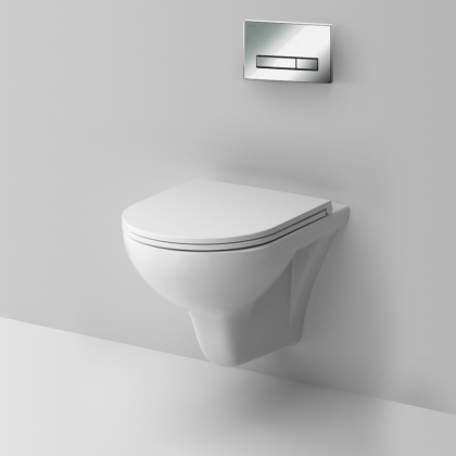 IS30251.901700 Инсталляция с клавишей Start S глянец. Хром с подвесн унитазом Gem FlashClean с сид м/лифт IS30251.901700 Инсталляция с клавишей Start S глянец. Хром с подвесн унитазом Gem FlashClean с сид м/лифт