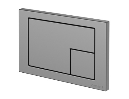 Кнопка CORNER пластик хром матовый Кнопка CORNER пластик хром матовый