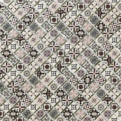 Мозаика Xindi Grey (стекло) 15*15 300*300 Мозаика Xindi Grey (стекло) 15*15 300*300