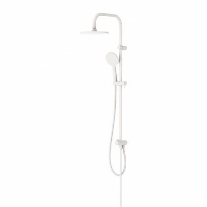 977000200 Jupiter, душ.система: верхн.душ 225 мм, ручн.душ 1 ф-ция 120 мм, штанга 1010 мм , Белый